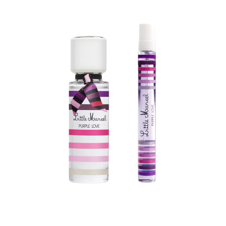 LITTLE MARCEL-Purple Love Coffret - Eau de Parfum + Vapo. de Sac LITTLE MARCEL-Purple Love Coffret - Eau de Parfum + Vapo. de Sac
